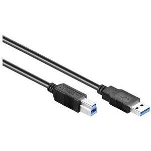Alcasa USB 3.0 0,5m Kabel - USB A auf USB B - Schwarz Alcasa USB 3.0 0,5m Kabel - USB A auf USB B - Schwarz