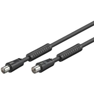 Alcasa S-PAK75S coaxial cable - 7.5m - Black Alcasa S-PAK75S coaxial cable - 7.5m - Black