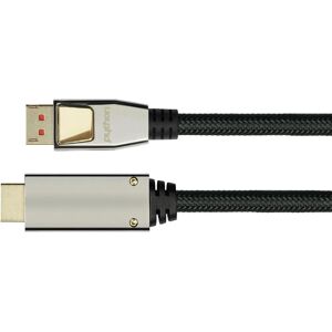 Python GC M0217 DisplayPort 1.4 auf HDMI 2.0 Adapter, 2 m, schwarz Python GC M0217 DisplayPort 1.4 auf HDMI 2.0 Adapter, 2 m, schwarz