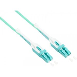 Alcasa LW-U8075LC3 - 7.5m Aqua OM3 Duplex Fiber Cable Alcasa LW-U8075LC3 - 7.5m Aqua OM3 Duplex Fiber Cable