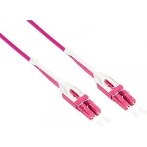 Alcasa LW-U802LC4 Violet 2m Duplex Fiber Optic Cable Alcasa LW-U802LC4 Violet 2m Duplex Fiber Optic Cable
