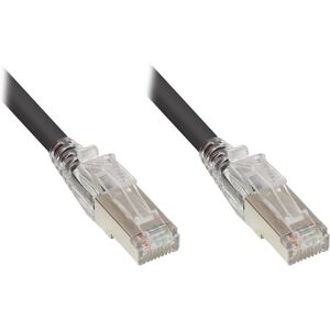 Cable de red Alcasa 8060-HV050S Negro 5m Cat6a S/FTP Cable de red Alcasa 8060-HV050S Negro 5m Cat6a S/FTP
