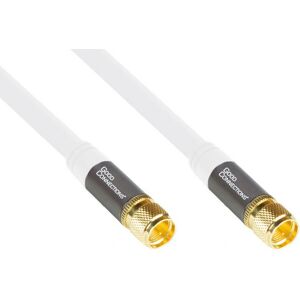 Alcasa GC-M2088 Câble coaxial - 15m Blanc Haute Bouclo - Publicité Alcasa GC-M2088 Câble coaxial - 15m Blanc Haute Bouclo - Publicité