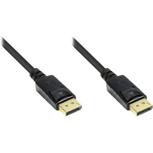 Câble DisplayPort Alcasa 4810-005G - Noir - 0,5m Câble DisplayPort Alcasa 4810-005G - Noir - 0,5m