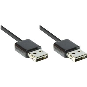 Cavo USB Alcasa 2212-EU010 - 1m - Nero - USB 2.0 Cavo USB Alcasa 2212-EU010 - 1m - Nero - USB 2.0