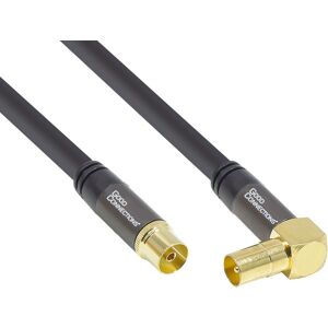 Alcasa Gc-M2071 1m Coaxial Cable - Black Alcasa Gc-M2071 1m Coaxial Cable - Black