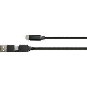 Python PY-USB002S USB-Kabel - 1m, Schwarz, USB A/USB C Python PY-USB002S USB-Kabel - 1m, Schwarz, USB A/USB C