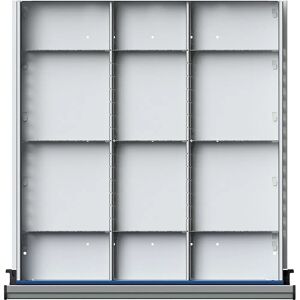 ANKE Schubladeneinteiler-Set - 90/120mm, Grau ANKE Schubladeneinteiler-Set - 90/120mm, Grau