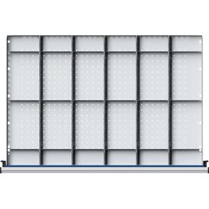 Set de Organizatoare pentru Sertare ANKE - 900x600mm, divizare 1/6, înălțimea frontului 180-360mm Set de Organizatoare pentru Sertare ANKE - 900x600mm, divizare 1/6, înălțimea frontului 180-360mm