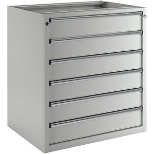 ANKE Gabinete de acero gris claro - Cajonera ANKE Gabinete de acero gris claro - Cajonera