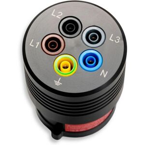 Benning Messadapter für 5-polige 32 A CEE-Steckdosen - Schwarz Benning Messadapter für 5-polige 32 A CEE-Steckdosen - Schwarz