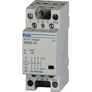 Doepke 09980408 Contacteur - HS25-40, 25A, 230V, Gris - Contacteur - Publicité Doepke 09980408 Contacteur - HS25-40, 25A, 230V, Gris - Contacteur - Publicité