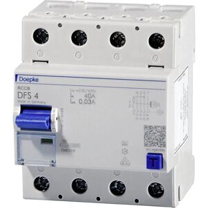 Doepke DFS4 063-4/0,30-A Fehlerstromschutzschalter - Residual Current Circuit Breaker Doepke DFS4 063-4/0,30-A Fehlerstromschutzschalter - Residual Current Circuit Breaker