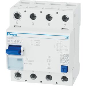 Doepke DFS4 040-4/0,03-A KV - Disjoncteur différentiel - Publicité Doepke DFS4 040-4/0,03-A KV - Disjoncteur différentiel - Publicité