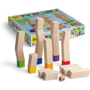 Erzi Tricky Blocks - Jeu en Bois pour Enfants 3+ - Publicité Erzi Tricky Blocks - Jeu en Bois pour Enfants 3+ - Publicité