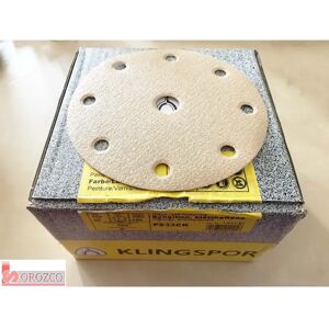 Klingspor Schleifscheibe – 150mm, K.80, Papier, Klebeband - Schleifscheibe Klingspor Schleifscheibe – 150mm, K.80, Papier, Klebeband - Schleifscheibe