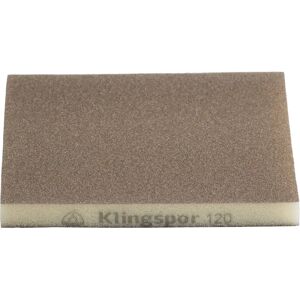 Klingspor SW 501 Abrasive Sponge - Silk-matt, 96x123x12.5mm - Abrasive Sponge Klingspor SW 501 Abrasive Sponge - Silk-matt, 96x123x12.5mm - Abrasive Sponge