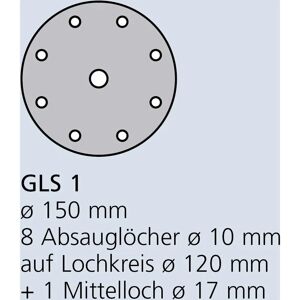 Klingspor 147095 Abrasive Discs with Velcro, 150mm - Abrasive Discs Klingspor 147095 Abrasive Discs with Velcro, 150mm - Abrasive Discs