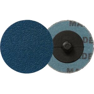 Disco abrasivo Klingspor Qrc 411 - 76mm, grano 60, 50 unidades Disco abrasivo Klingspor Qrc 411 - 76mm, grano 60, 50 unidades