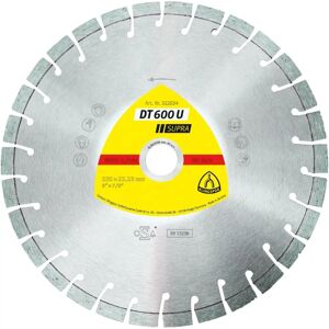 Disque Diamanté Klingspor 230mm Béton Armé - Disque en Diamant - Publicité Disque Diamanté Klingspor 230mm Béton Armé - Disque en Diamant - Publicité