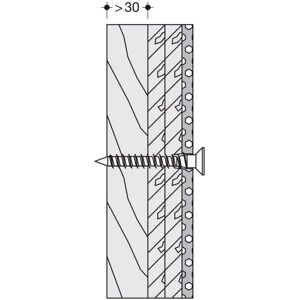 HEWI - Lichtgewicht bevestigingsmateriaal 802 - Wandmontage - Bevestigingsmateriaal HEWI - Lichtgewicht bevestigingsmateriaal 802 - Wandmontage - Bevestigingsmateriaal