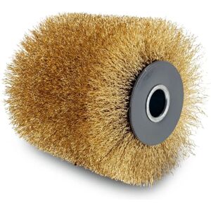 Spazzola in filo di ottone Scheppach per MRS1300 - Rullo abrasivo per legno, pietra, metallo Spazzola in filo di ottone Scheppach per MRS1300 - Rullo abrasivo per legno, pietra, metallo