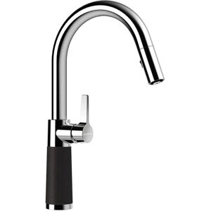SCHOCK SC-520 SB Black Kitchen Faucet - Swivel, Pull-out Spray - Kitchen Faucet SCHOCK SC-520 SB Black Kitchen Faucet - Swivel, Pull-out Spray - Kitchen Faucet