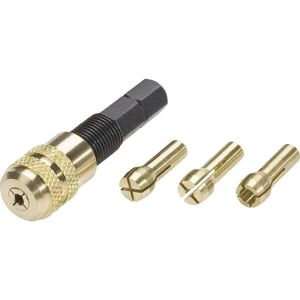 Donau Drill Chuck - Hex Key Set 4 Clamps - 0.3-3.2mm - Germany Donau Drill Chuck - Hex Key Set 4 Clamps - 0.3-3.2mm - Germany
