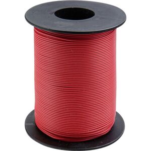 Donau 119-10 Red insulated wire - 1-core, 0.14 mm² - 100 m coil - wire type Donau 119-10 Red insulated wire - 1-core, 0.14 mm² - 100 m coil - wire type
