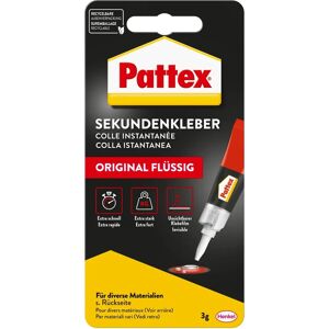 Colle instantanée Pattex 3g - Haute qualité pour professionnels Colle instantanée Pattex 3g - Haute qualité pour professionnels