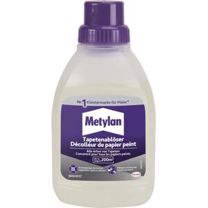 Dissolvant de Papier Peint Metylan - 0,5L, 200m² - Publicité Dissolvant de Papier Peint Metylan - 0,5L, 200m² - Publicité