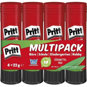 Pritt Natürlicher Klebestift - 22g, 4 Stk, ohne Nachfüllung Pritt Natürlicher Klebestift - 22g, 4 Stk, ohne Nachfüllung