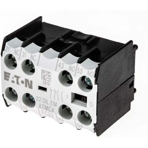 Eaton Kontaktaffald - 22DILEM Hjælpeafbryder, frontmontering, 2NO+2NC, 220V DC/AC Eaton Kontaktaffald - 22DILEM Hjælpeafbryder, frontmontering, 2NO+2NC, 220V DC/AC