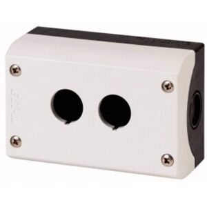 Eaton M22-I2 Plastic Wandbehuizing - 2 Montagemogelijkheden - IP66/IP67/IP69K - Grijs Eaton M22-I2 Plastic Wandbehuizing - 2 Montagemogelijkheden - IP66/IP67/IP69K - Grijs