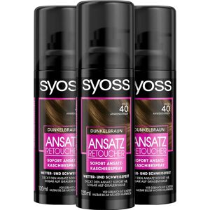 Syoss Spray camouflage racines brun foncé - Fixateur de couleur - Publicité Syoss Spray camouflage racines brun foncé - Fixateur de couleur - Publicité