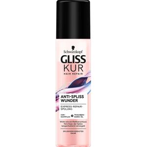 Spray Anti-Fins Cassés Gliss Kur - Type de cheveux - Publicité Spray Anti-Fins Cassés Gliss Kur - Type de cheveux - Publicité