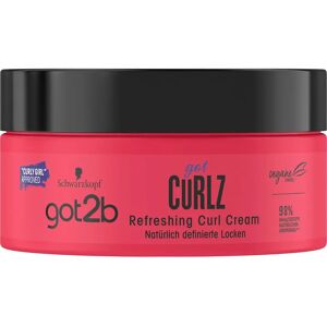 Crème Rafraîchissante pour Boucles Got2b - Produits de coiffure - Publicité Crème Rafraîchissante pour Boucles Got2b - Produits de coiffure - Publicité