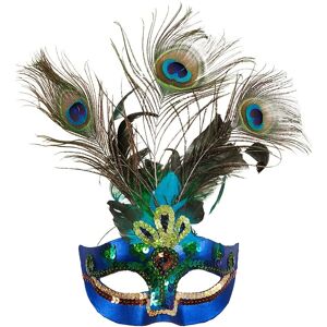 Orlob Pfauenfeder Maske - Karneval & Maskenball Orlob Pfauenfeder Maske - Karneval & Maskenball