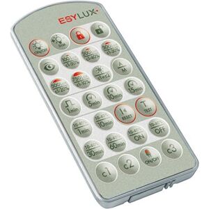 Esylux Fjernbetjening - Model EM10425530 - Universel til Sensorer Esylux Fjernbetjening - Model EM10425530 - Universel til Sensorer