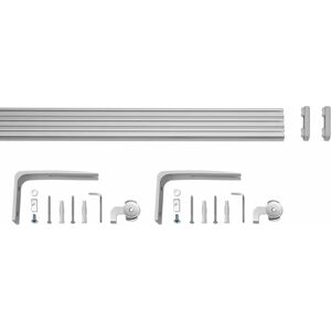 Good Life Sileno Gardinenstange - 3 Läufig, 240cm, Silber, Dekorativ Good Life Sileno Gardinenstange - 3 Läufig, 240cm, Silber, Dekorativ