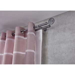 Good Life Espiral Gardinenstangen-Set - 480cm, Anthrazit, Doppel-Lauf Good Life Espiral Gardinenstangen-Set - 480cm, Anthrazit, Doppel-Lauf