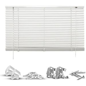 GOOD LIFE Matti Aluminium-Jalousien - 160cm, Grau, 40cm - Fensterjalousien GOOD LIFE Matti Aluminium-Jalousien - 160cm, Grau, 40cm - Fensterjalousien