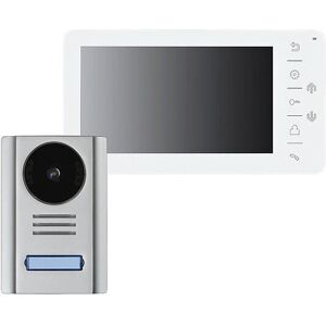 Indexa VT38 Video Intercom System - 7" Silver & White - Video Intercom Indexa VT38 Video Intercom System - 7" Silver & White - Video Intercom