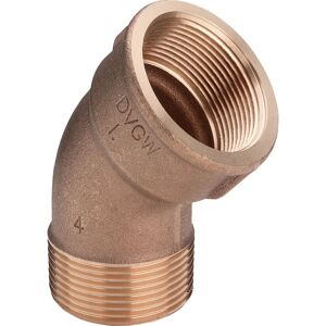 Viega 3121 - Curva in ottone rosso a 45° per tubi Viega 3121 - Curva in ottone rosso a 45° per tubi