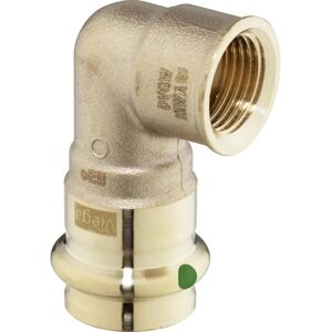 Viega 2214.2 Coude en laiton/bronz - 90° SANPRESS Viega 2214.2 Coude en laiton/bronz - 90° SANPRESS
