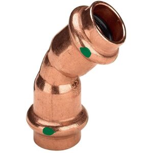 Viega Profipress 45° Coude en Cuivre - Raccord de Tubes Viega Profipress 45° Coude en Cuivre - Raccord de Tubes