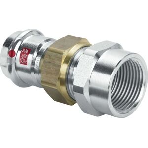 Raccord de tuyauterie Viega Prestabo - 28mm, Femelle, Acier galvanisé Raccord de tuyauterie Viega Prestabo - 28mm, Femelle, Acier galvanisé