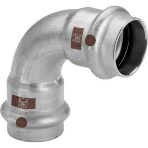 Viega Temponox Rørfitting - 809683, Stål, 42 mm, 90° Bøjning Viega Temponox Rørfitting - 809683, Stål, 42 mm, 90° Bøjning