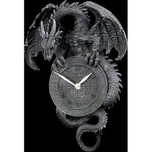 Figuren Shop Gmbh Dragons Wall Óra - Dekoratív Figura Óra Gótikus Fantázia Fekete Figuren Shop Gmbh Dragons Wall Óra - Dekoratív Figura Óra Gótikus Fantázia Fekete