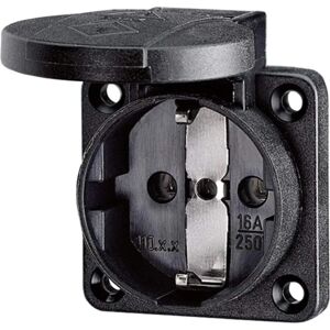 Mennekes 11012 Prise - IP54, 16A, 230V, Couvercle pliant Mennekes 11012 Prise - IP54, 16A, 230V, Couvercle pliant